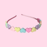 Pastel Candy Heart Headband