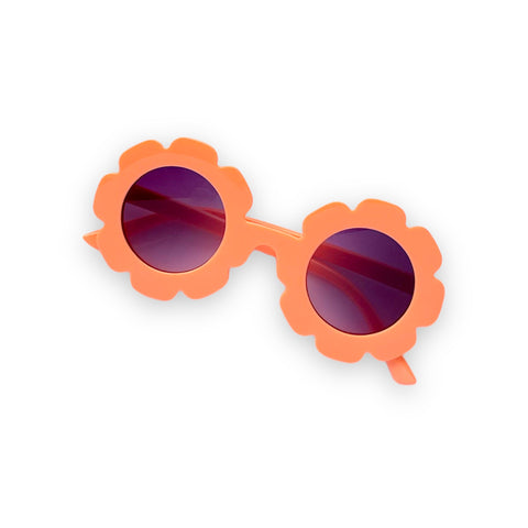 Orange Flower Sunglasses