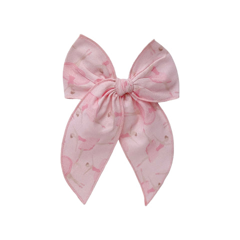 Pink Ballerina Fable Bow