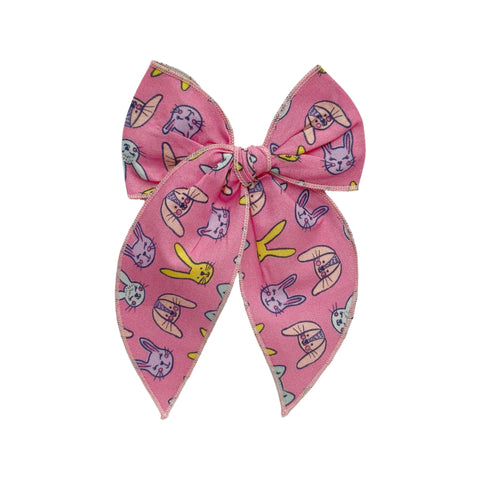 Pink Bunny Fable Bow