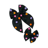 Halloween Pom Fable Bow