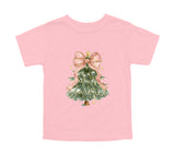 Christmas Tree Bow Tee or Sweatshirt- Adult or Child