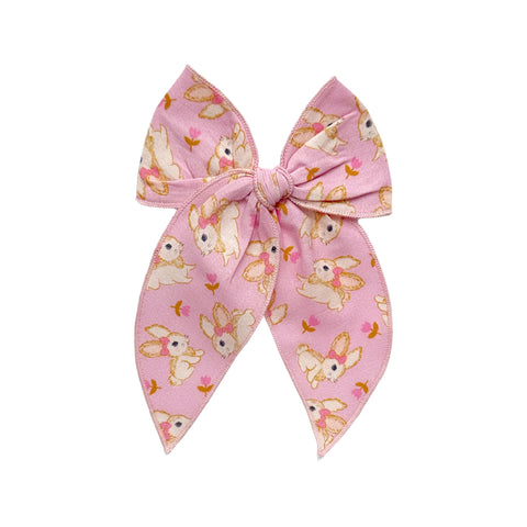Pink Bunny Bow Fable Bow