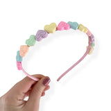 Pastel Candy Heart Headband