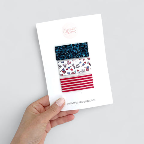 Patriotic Snap Clip Set