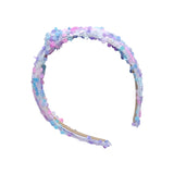 Cotton Candy Sequin Knot Headband