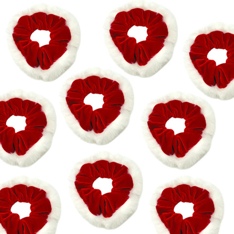 Santa Velvet Scrunchie