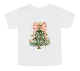 Christmas Tree Bow Tee or Sweatshirt- Adult or Child