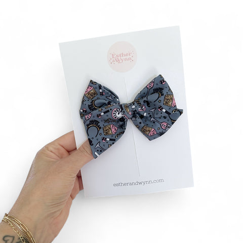 Happy New Year Pinwheel Bow