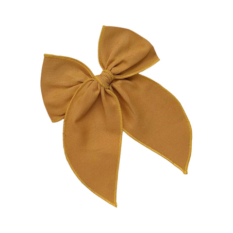 Solid Yellow Gold Fable Bow