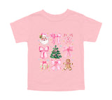 Christmas Coquette Tee or Sweatshirt- Adult or Child