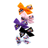 Halloween Beaded Sequin Velvet Bow