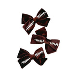 Velvet football bow