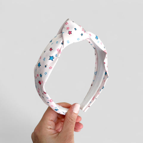 Patriotic Star Knot Headband