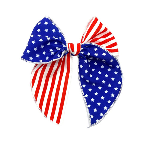 Large Stars & Stripes Fable Bow