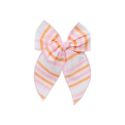 Summer Stripe Fable Bow