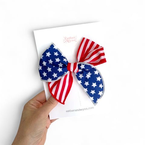 Stars & Stripes Midi Fable Bow