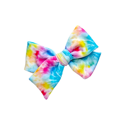 Summer Tie Dye SWIM Bow