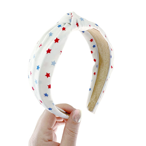 Patriotic Star Knot Headband