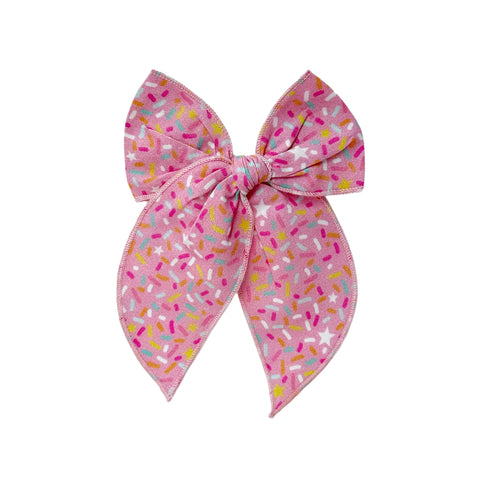 Pink Sprinkles Fable Bow