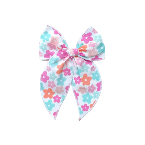 Summer Daisy Fable Bow