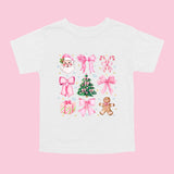 Christmas Coquette Tee or Sweatshirt- Adult or Child