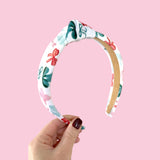 Christmas Bow Velvet Knot Headband