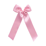 Light Pink Satin Longtail Bow