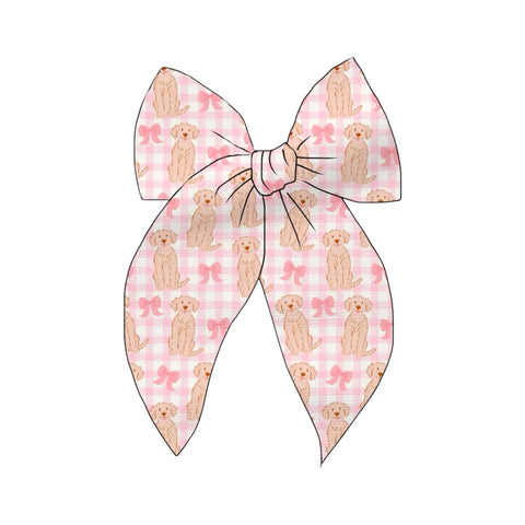 Goldendoodle Bow Fable Bow