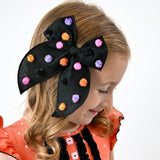 Halloween Pom Fable Bow