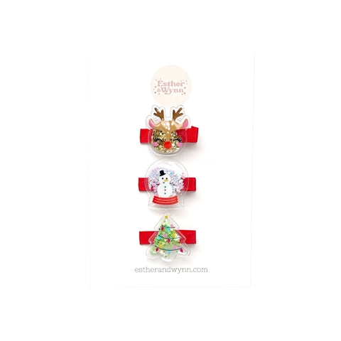 Christmas Shaker Clip Set