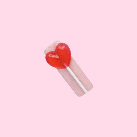 Heart Lollipop Clip