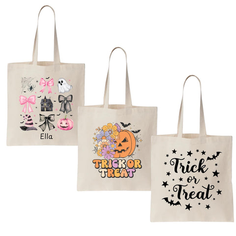 Trick or Treat Canvas Bag