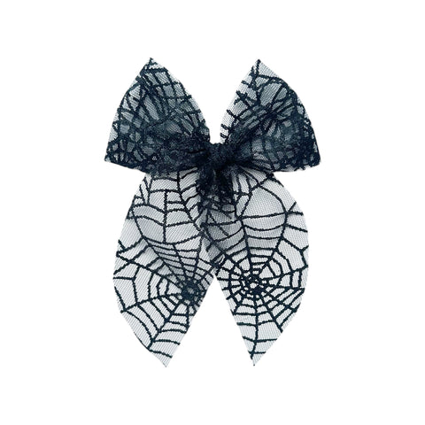 Black Spiderweb Fable Bow