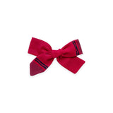Hand Painted Red Crayon Bow