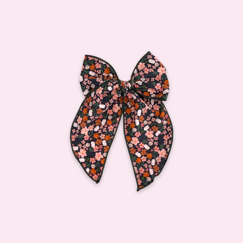 Fall Floral Fable Bow